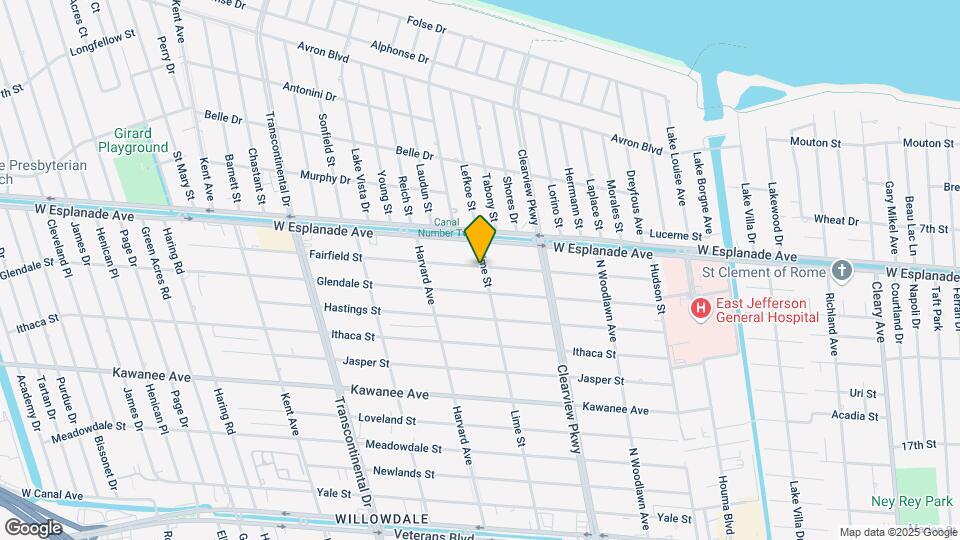 4700 Fairfield St Map and Location Details