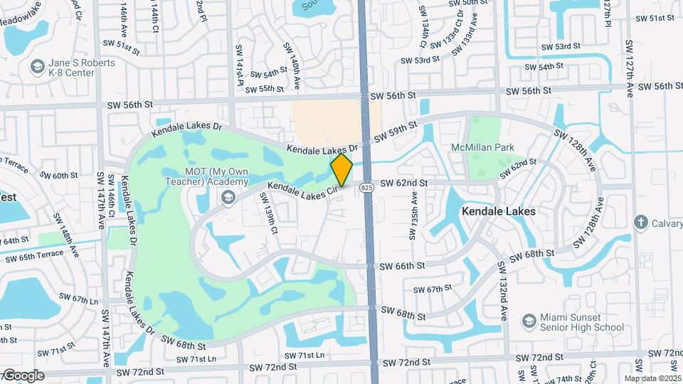 6211 SW 138th Ct Map and Location Details