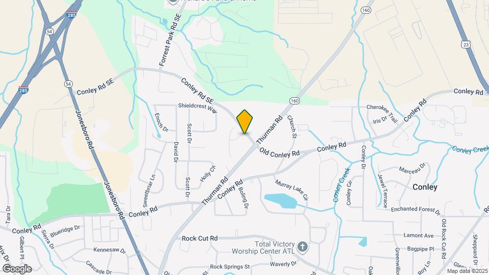 1521 Conley Way Mapa y Detalles de la Ubicación