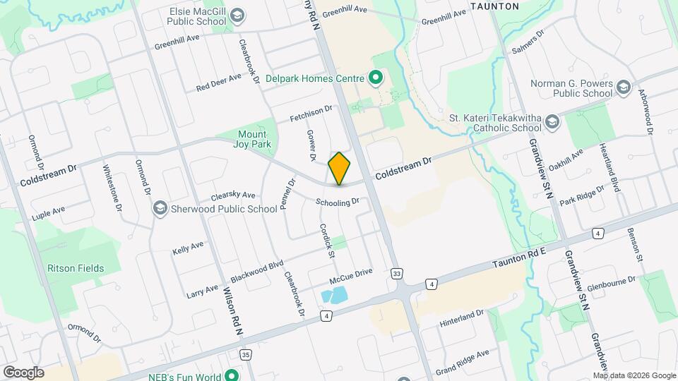 1059 Coldstream Dr Map and Location Details