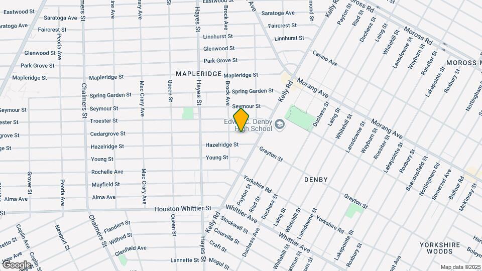15452 Cedargrove St Map and Location Details