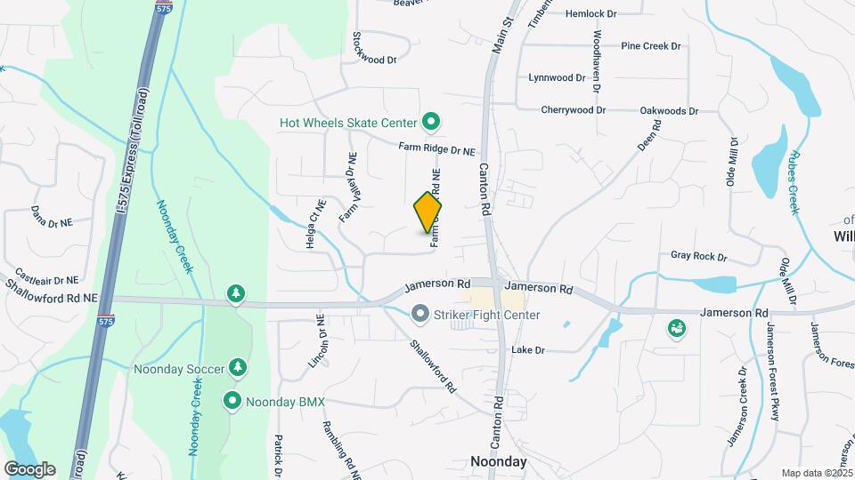 769-771 Farm Creek Rd NE Map and Location Details