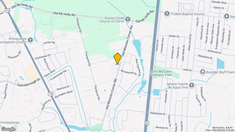 463 Old Moncks Corner Rd Map and Location Details