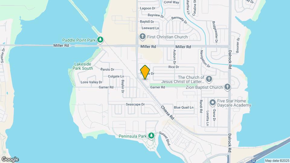 2709 Clemson Cir Map and Location Details