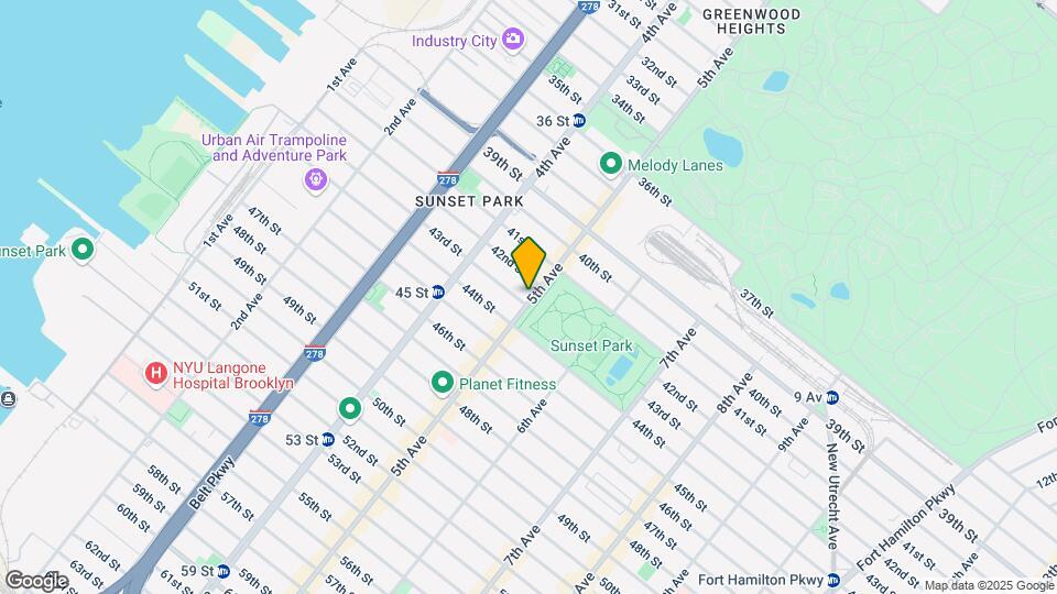 4220 5th Ave Mapa y Detalles de la Ubicación