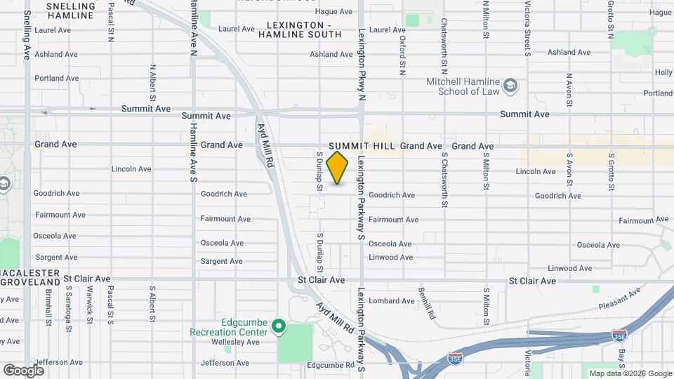 1135-1137 Goodrich Ave Mapa y Detalles de la Ubicación