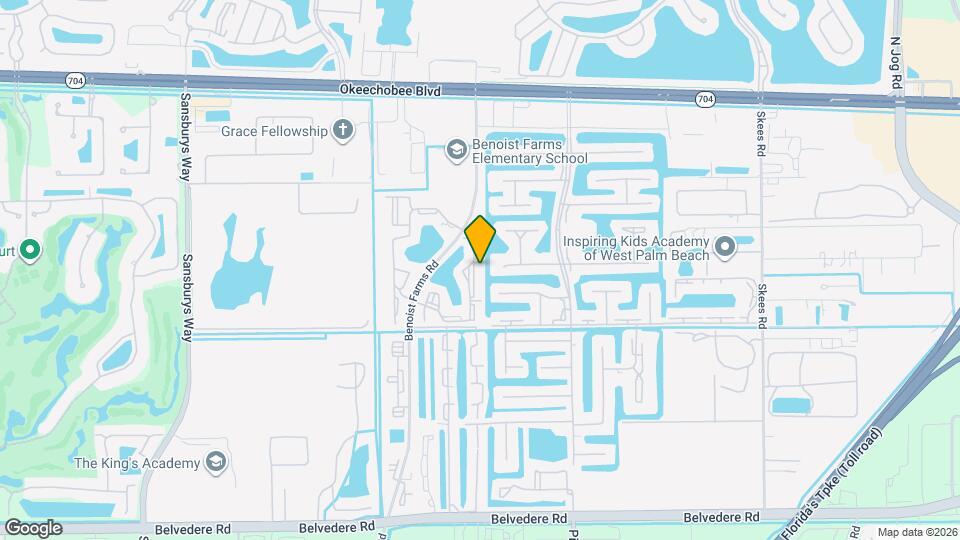 1524 Lake Crystal Dr Map and Location Details