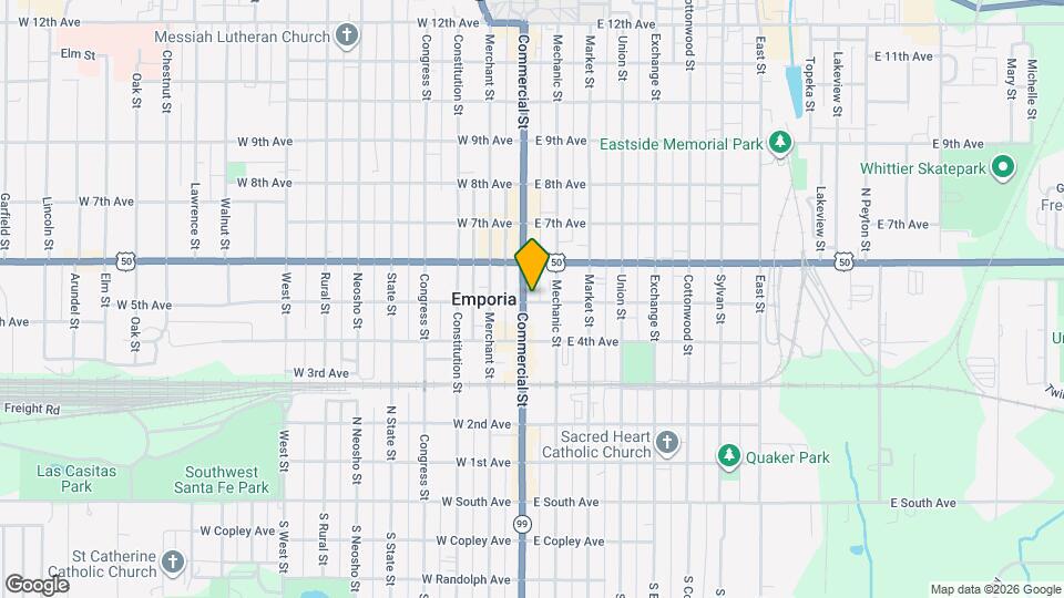 502 Commercial St, Unit 201 Map and Location Details