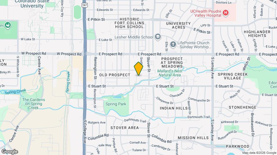 1716-1718 Morningside Dr Map and Location Details