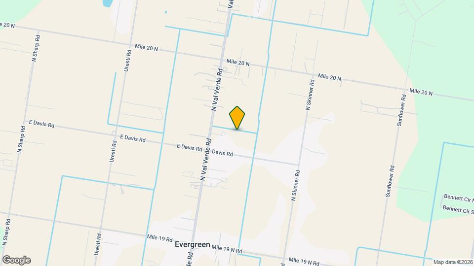 22602 Val Verde Rd, Unit 1 Map and Location Details