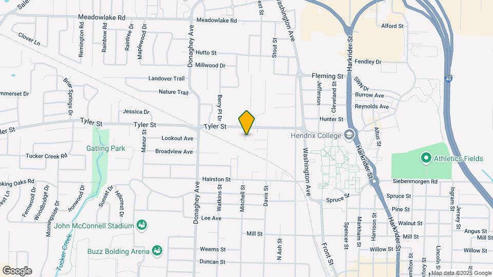 Tyler Garden Apartments Map and Location Details