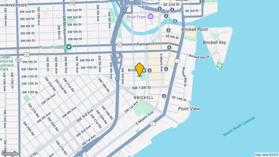 155 SW 12th St Map and Location Details