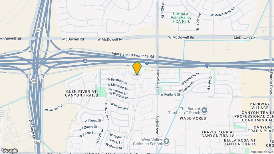 16436 W La Ventilla Way Mapa y Detalles de la Ubicación