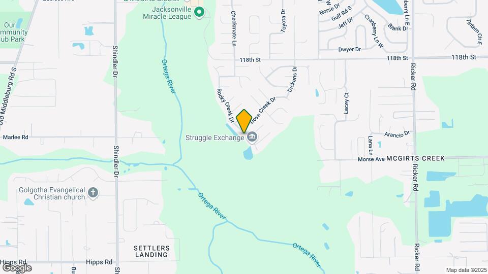 8166 Rocky Creek Dr Map and Location Details
