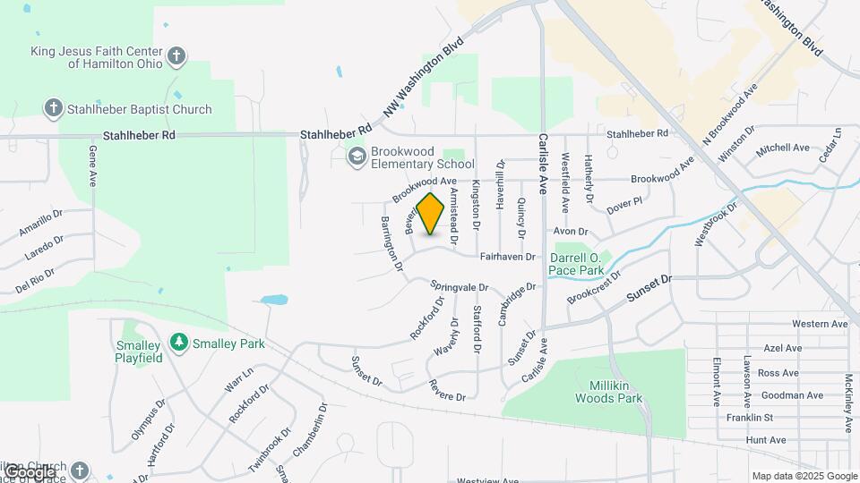 660 Fairhaven Dr Map and Location Details