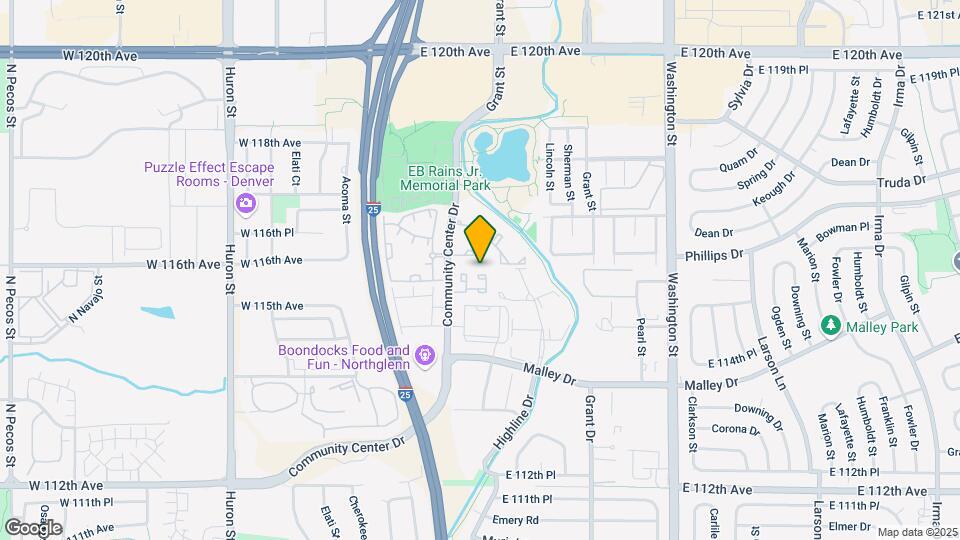 11590 Community Center Dr Map and Location Details