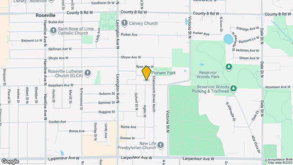 1007 Roselawn Ave W Mapa y Detalles de la Ubicación