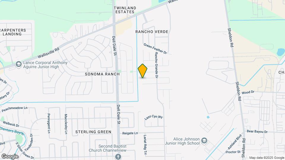 16406 Peyton Stone Cir Map and Location Details