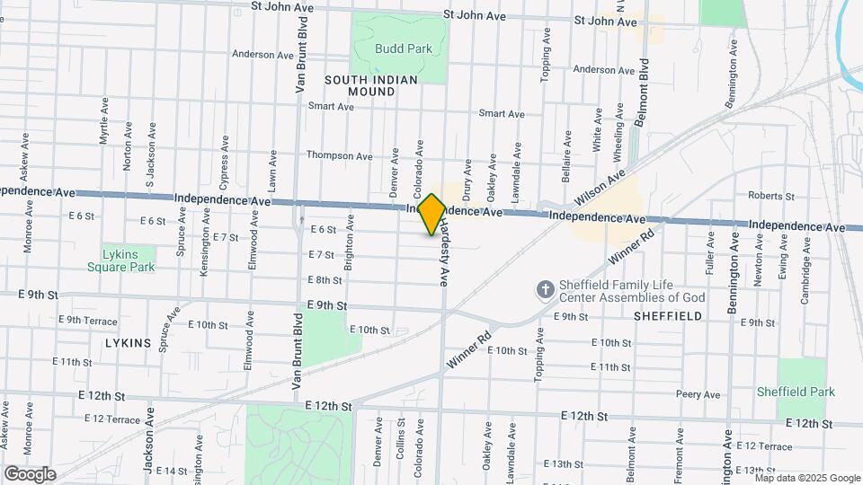 5233 E 6 St Map and Location Details
