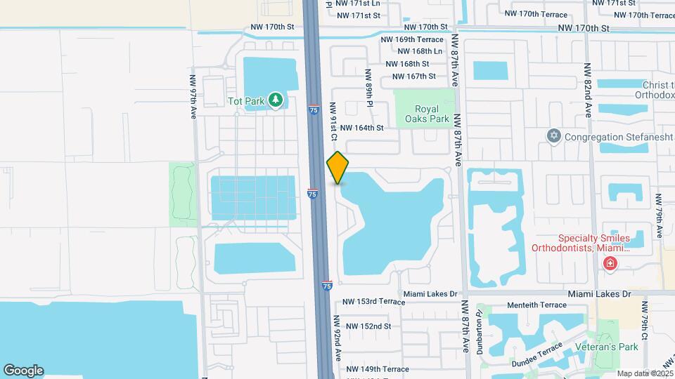 16005 NW 91st Ct Map and Location Details