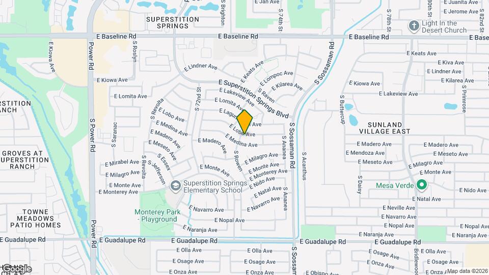 7415 E Lobo Ave Map and Location Details