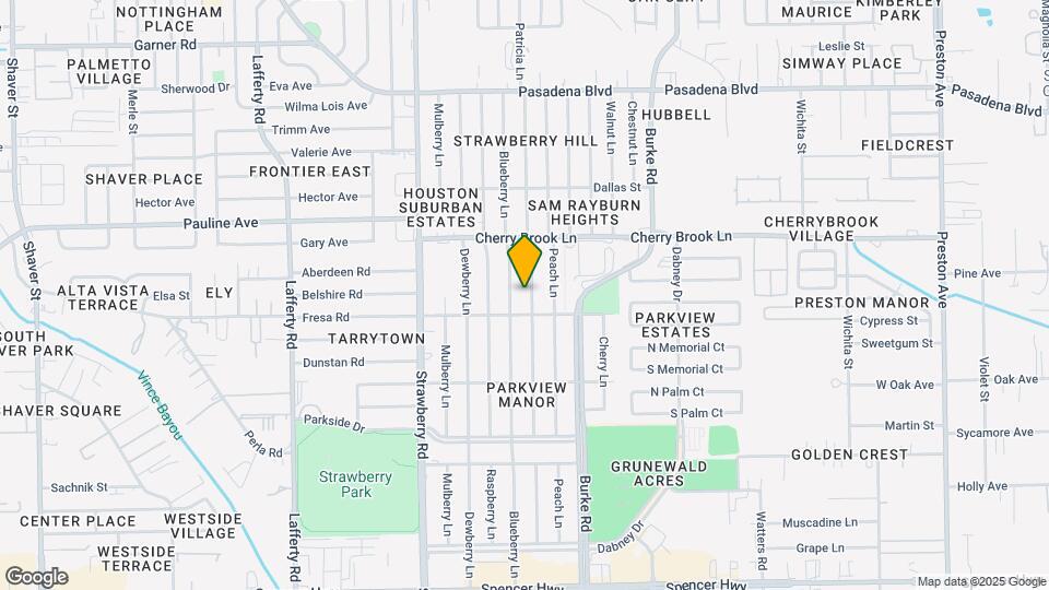 2502 Huckleberry Ln Map and Location Details