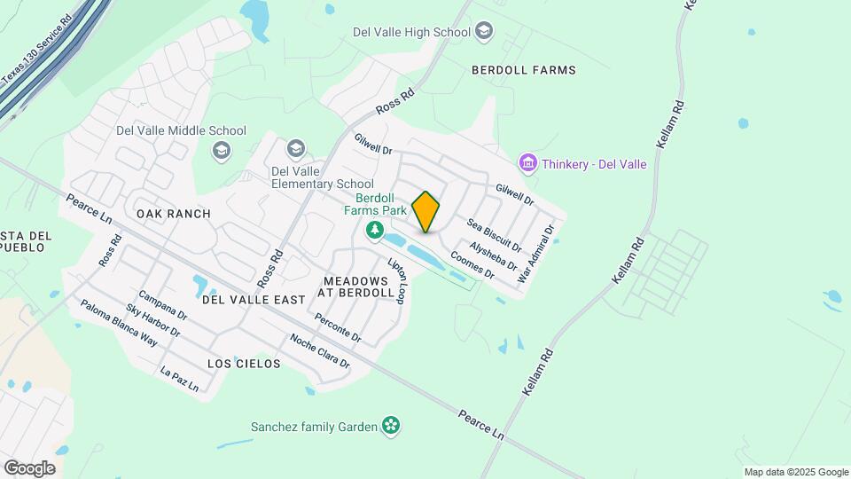 13129 Thome Valley Dr Mapa y Detalles de la Ubicación