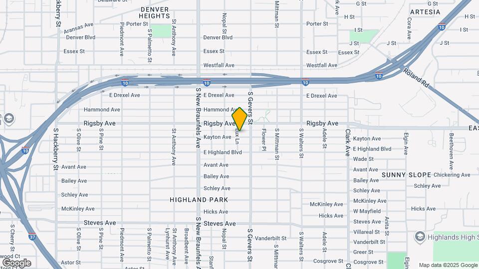 829 Kayton Ave Map and Location Details