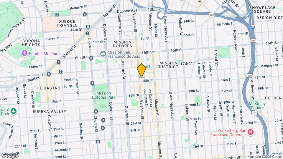 3484 18th St Mapa y Detalles de la Ubicación