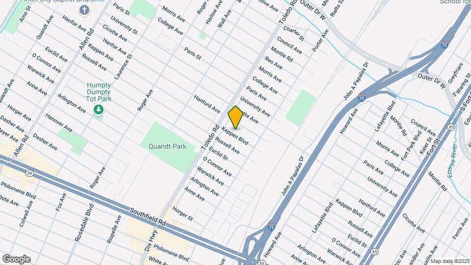 1872 Keppen Blvd Map and Location Details