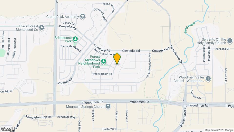 6872 Red Cardinal Loop Map and Location Details