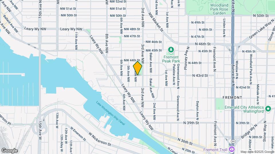 4232 4th Ave NW Map and Location Details