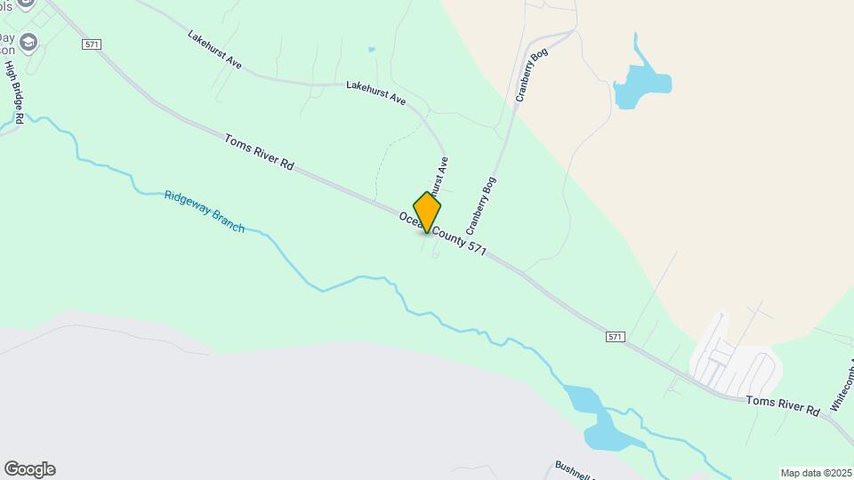 1126 Toms River Rd Map and Location Details