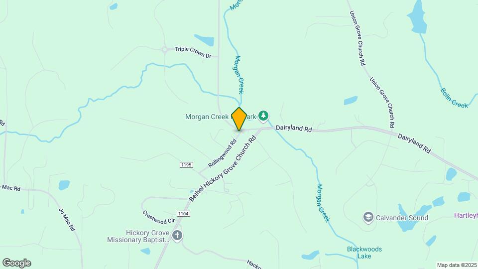 8722 Rollingwood Rd Map and Location Details