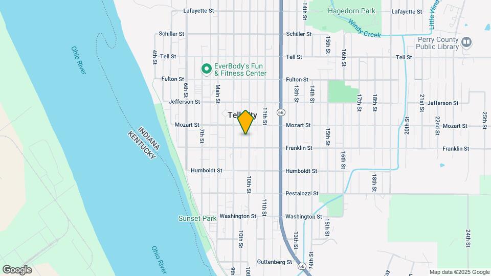 619 10th St Map and Location Details