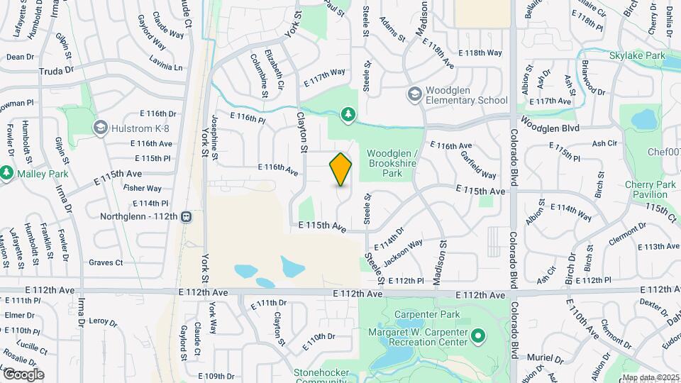 11572 Milwaukee Ct Map and Location Details