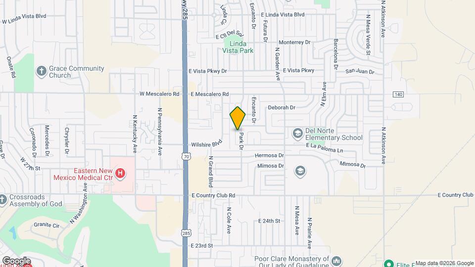 2706 Park Dr Map and Location Details