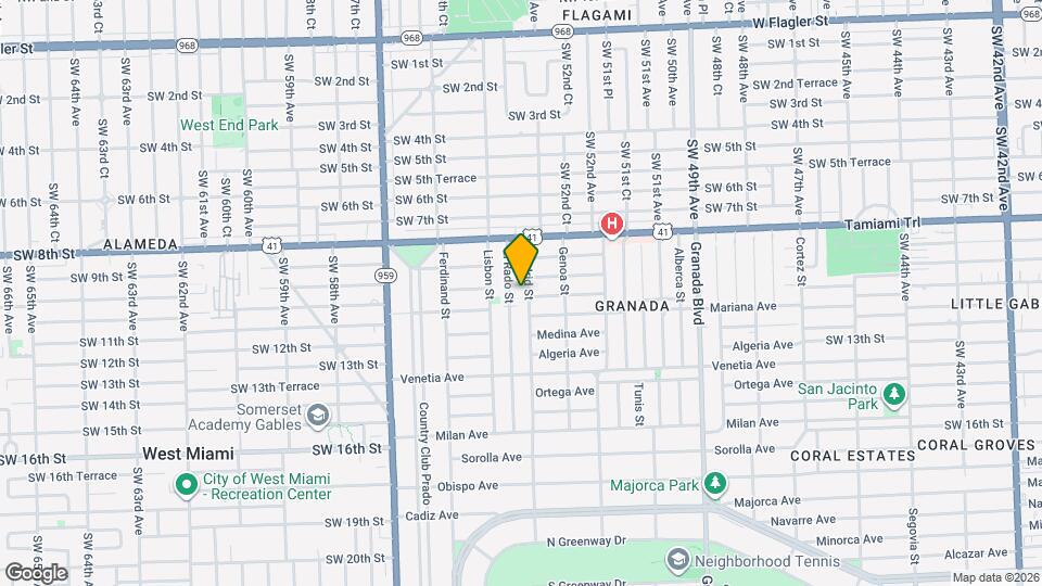 914 Madrid St Map and Location Details