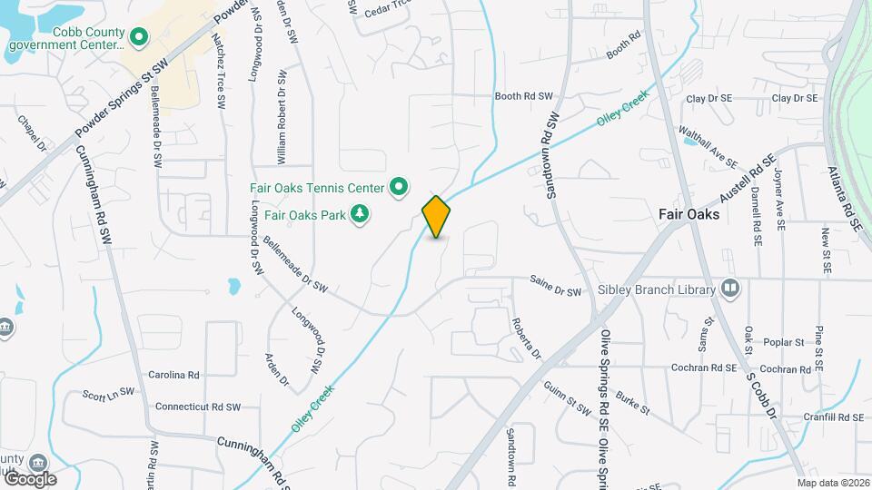 1464 Bellemeade Farms Rd SW Map and Location Details