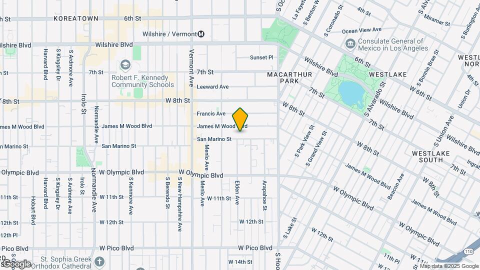 2729 San Marino St Map and Location Details