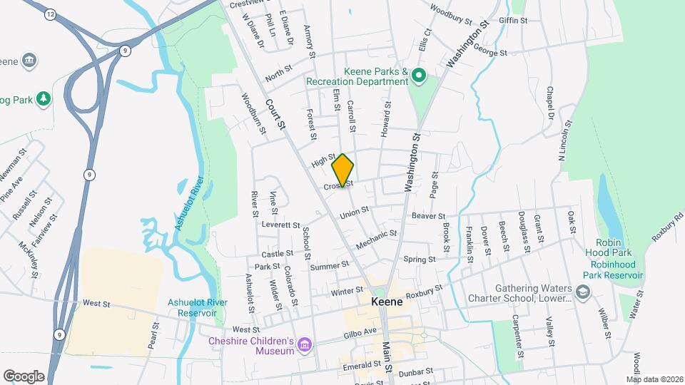 90 Elm St Mapa y Detalles de la Ubicación