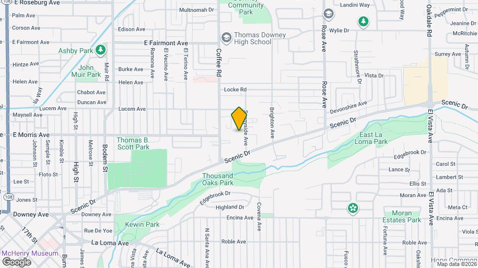 503 Sunnyside Ave Map and Location Details