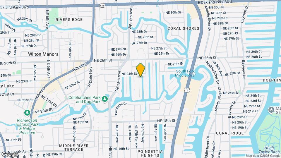 2306 NE 17th Ave Mapa y Detalles de la Ubicación