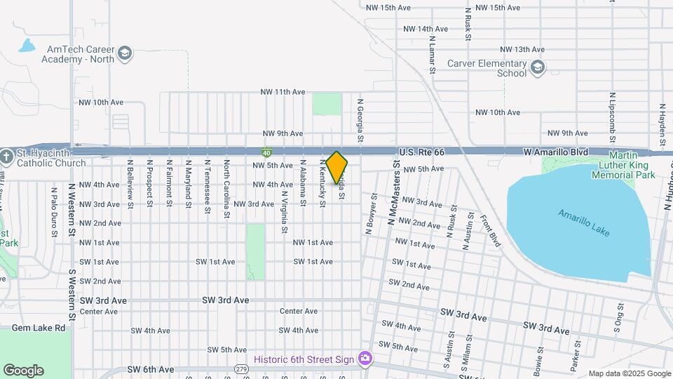 309 N Florida St Map and Location Details