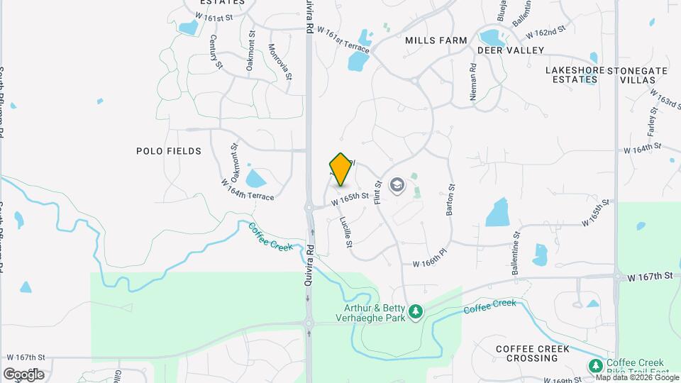 16648 Garnett St Map and Location Details