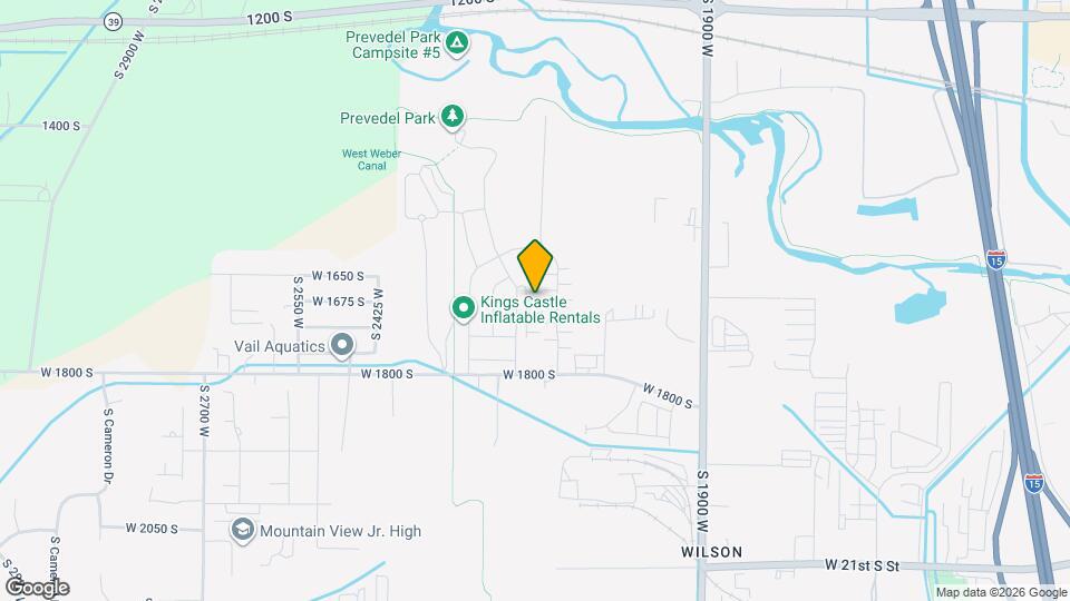 2175 W 1675 S Map and Location Details