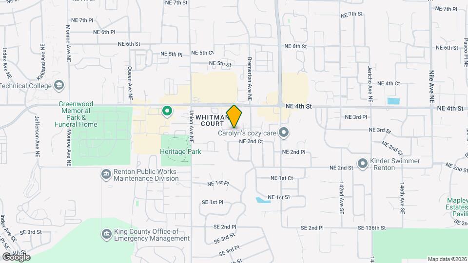 329 Anacortes Pl NE Map and Location Details