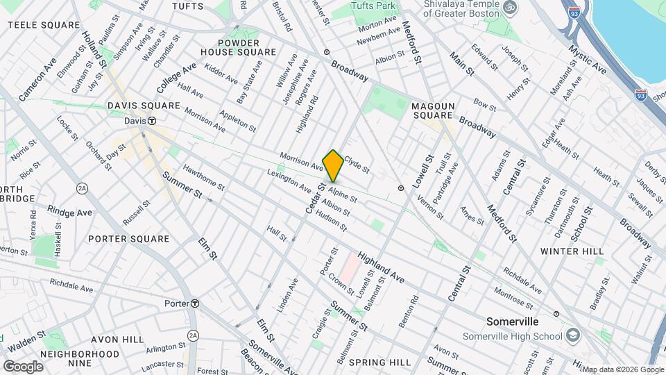 12 Alpine St Map and Location Details