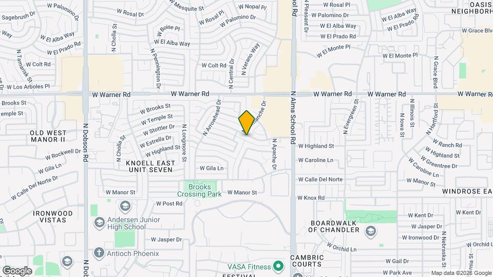 1213 W Stottler Dr Map and Location Details