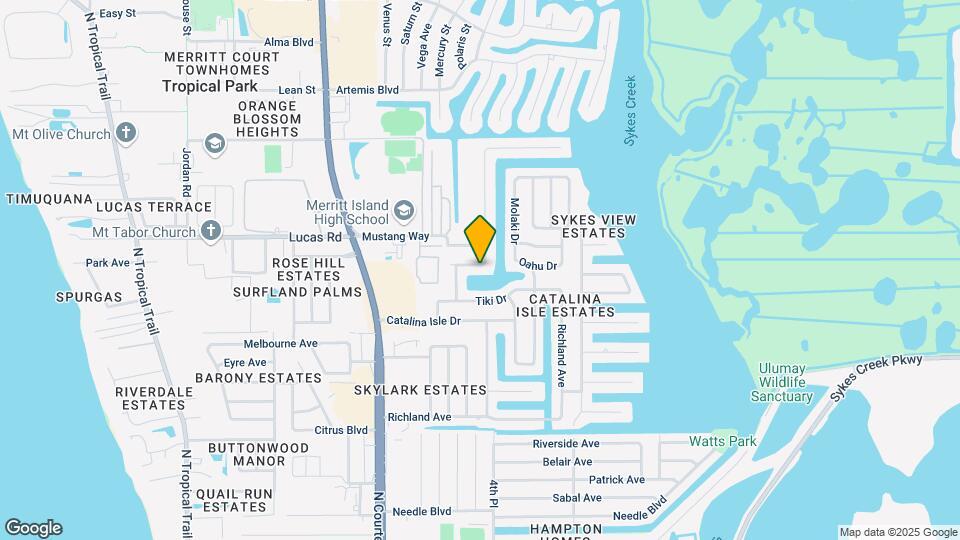 205 Trinidad Dr Map and Location Details